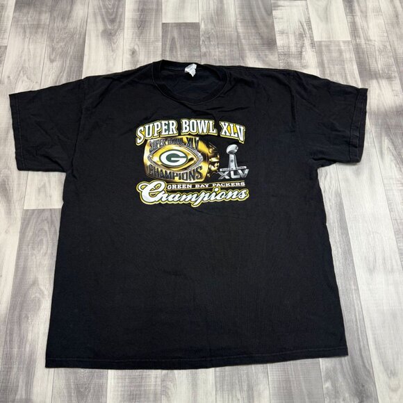 ✅Lot (9) Mens XL Green Bay Packers Graphic T-Shirts Rodgers Favre Super Bowl MVP - Picture 2 of 16